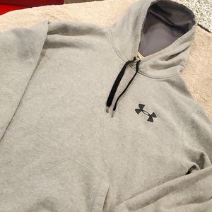 Gray Under Armor hoodie